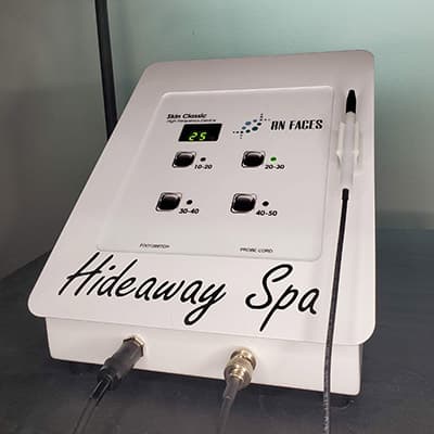 Skin Classic thermolysis device used at Hideaway Spa Windsor